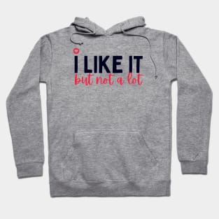 I Like It, But Not a Lot Hoodie